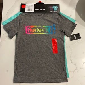 NWT Hurley boys 2 pack tees